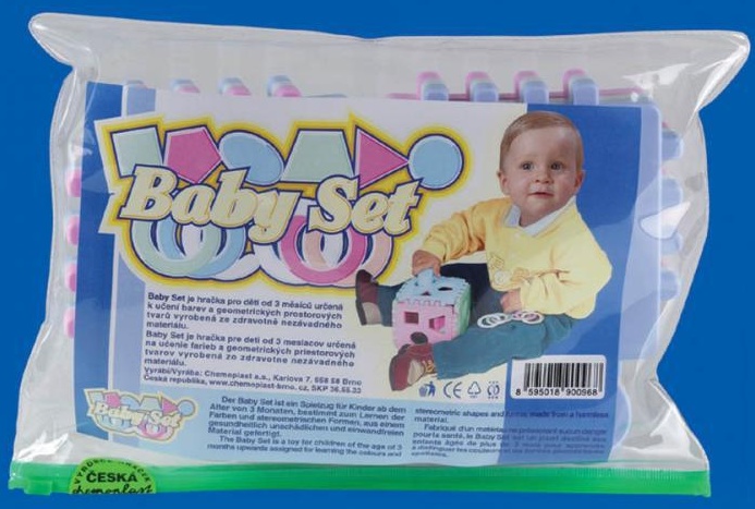 Baby set Vkládací kostka - 1 Baby set Vkládací kostka - 1