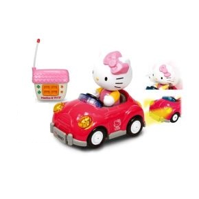 Hello Kitty v autíčku na ovládání