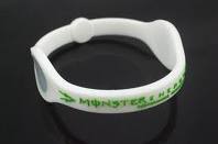 Náramek Power Balance MONSTER white