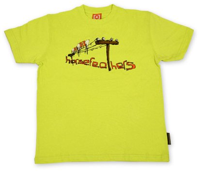 Dětské tričko Horsefeathers Missile - Lemon