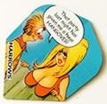 Harrows Cartoon 6 set flights
