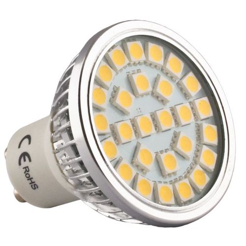 LED žárovka GU 10 3,8 W (teplá barva)