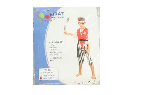 Karnevalový kostým pirát