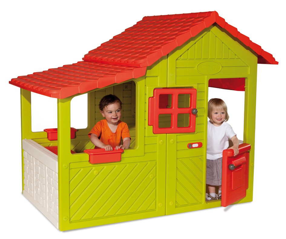 Dětský domeček Smoby 2014 Florálie s elektrickýcm zvonkem