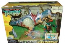 Želvy Ninja - akční figurka s dinosaurem