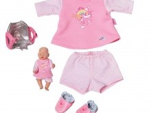 Baby born - Cyklistická souprava růžová