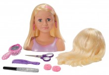My model magic hair - blond hlava k česání
