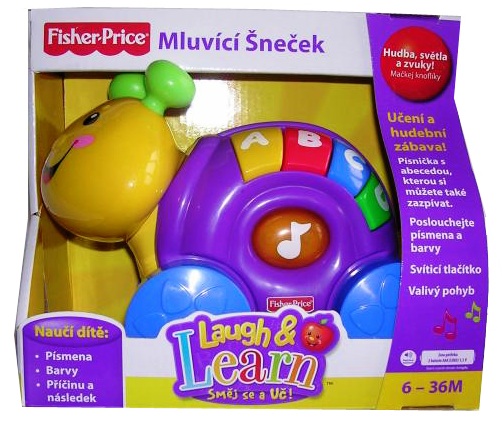 Fisher Price  Mluvící šneček