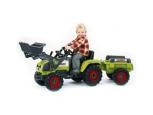 Traktor Claas Ares + nakladač + přívěs 