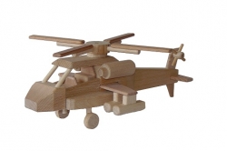 Dřevěná helikoptéra 