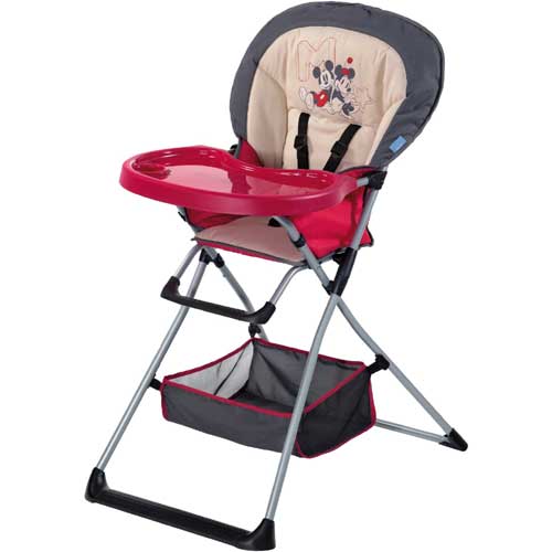 Jídelní židlička Hauck Mac Baby 2011 Mickey Mouse Red