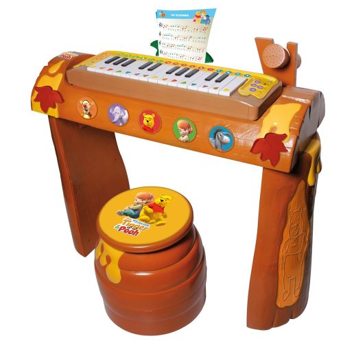 Dětský set-Pianko -Keyboard - stolek-křesílko Medvídek Pú
