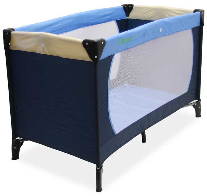 Cestovní postýlka Grapi Basic + taška modrá