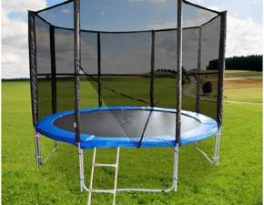 Trampolína s ochrannou síťí a žebříkem  183 cm 
