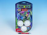 Žonglérské míčky Funtrix svítící, prům. 6,7cm + DVD 