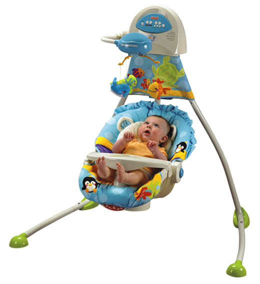 Houpačka pro miminka Precesious Planet od Fisher Price