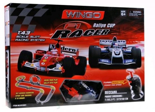 WINGO 750cm dlouhá elektrická autodráha F1 formule
