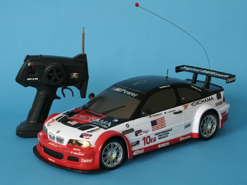 Model - auto na ovládání BMW M3 GTR ALMS 1:10 R