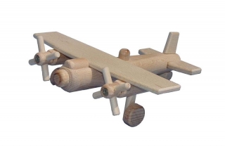 Dřevěné letadlo bombardér I.