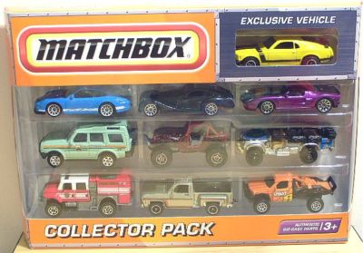 Autíčka Matchbox 10 Pack D-2 Exclusive 