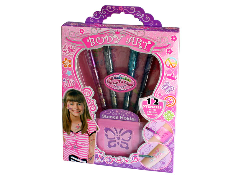 Dětské tetování -Body art set