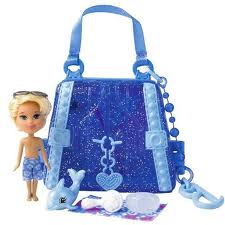 Barbie Mini B panenka modrá