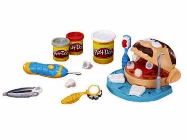 Modelína Play Doh Zubař + pomůcky