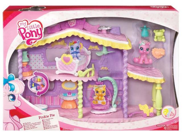 My little pony - hrací set - domeček pro poníky  
