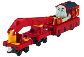 Rocky Sada 3 ks Lokomotiva + 2 vagóny Mattel R9466