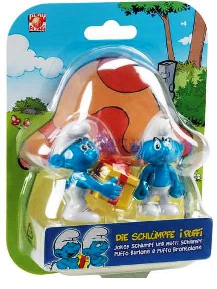 ŠMOULOVÉ - Figurka 6 cm ŠMOULA VTIPÁLEK a NEŠIKA