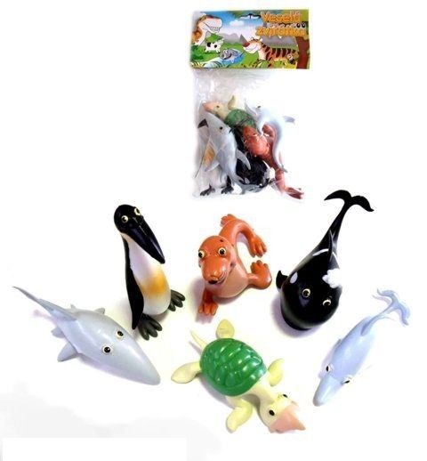 Veselá zvířátka - mořská 6 kusů