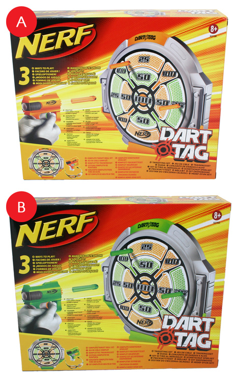 NER-NERF-DART TAG-hrací set pro 1 hráče+