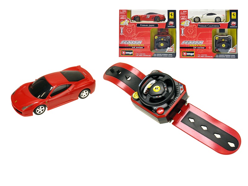 Bburago 1:36 IR/C Ferrari na BO se zvukem 2druhy