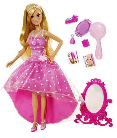 Barbie s toaletním stolkem