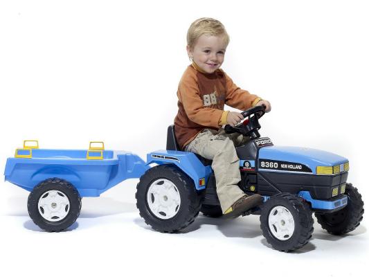 Traktor New Holland + přívěs 141x44cm, 2-5 let