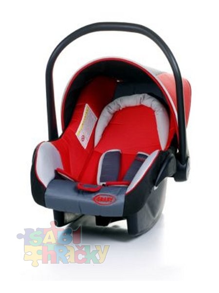 Autosedačka 4BABY COLBY červená
