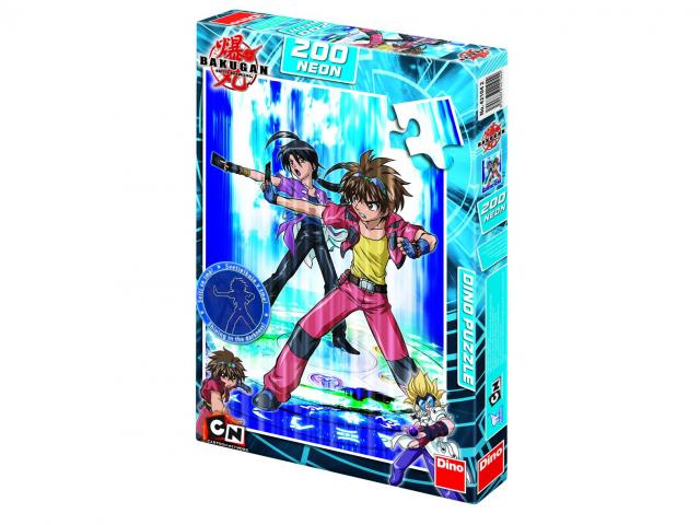 Neonové PUZZLE BAKUGAN Dan ST.LINE