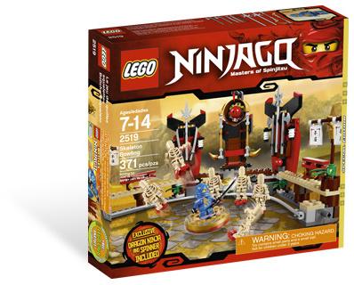 LEGO 2519 Ninjago Skeleton Bowling