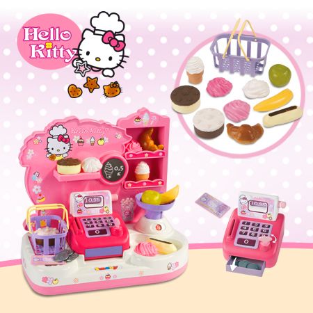 Cukrárna s pokladnou a příslušenstvím Hello Kitty