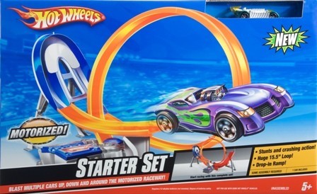 Hot Wheels N8499 - Akrobatická smyčka startovací set