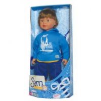 Chlapeček Sam 63 cm brunet
