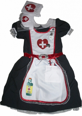 Karnevalový kostým zdravotní setřička