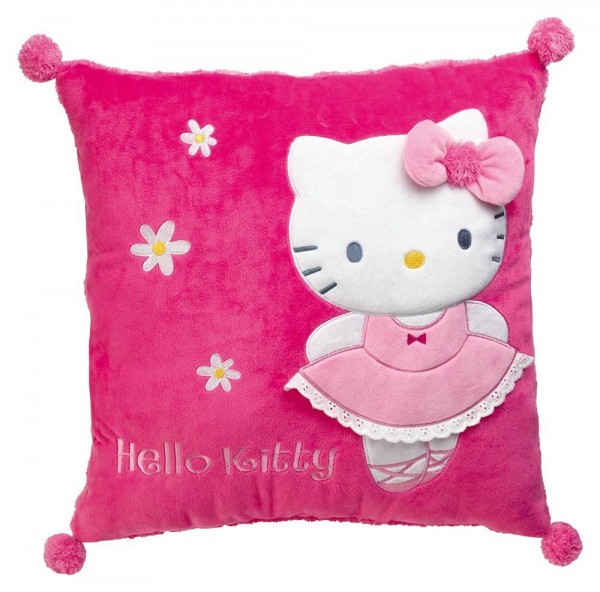 Hello Kitty polštář, plyš 40 cm