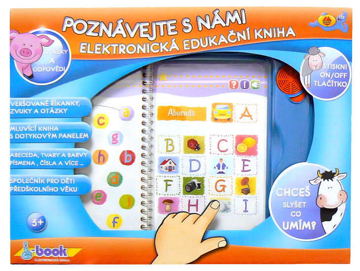 Mikro hračky I-book naučná elektronická kniha 