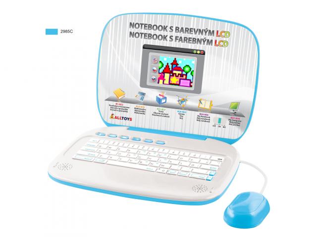 Notebook s barevným LCD 