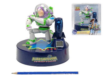 -Hodiny TOY STORY s projekcí na strop v krabičce