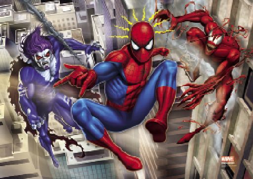 Puzzle 3D 104,Spiderman