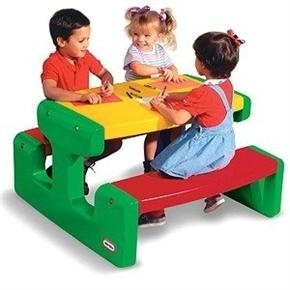Piknikový stoleček velký Evergreen - Little Tikes 466A