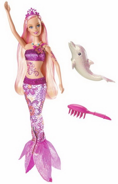 Barbie mořská víla