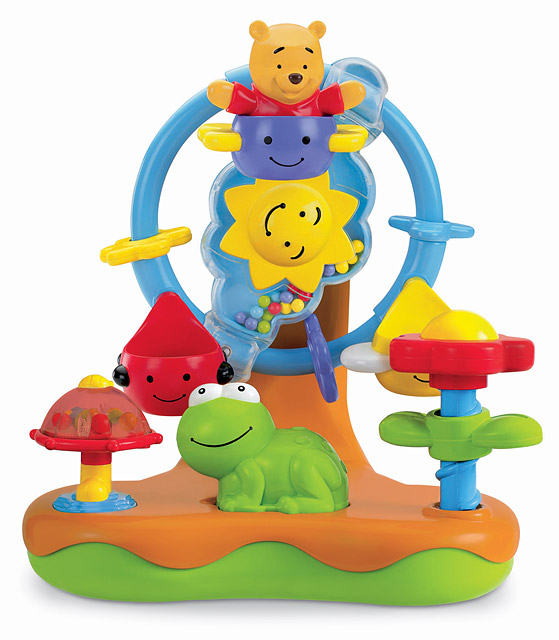 Fisher Price Aktivní pultík Medvídka Pú